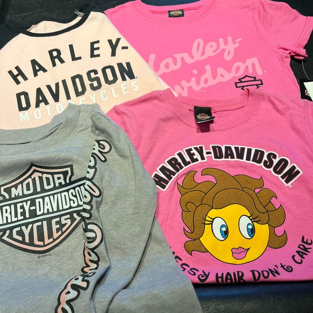 HARLEY DAVIDSON GIRLS T-SHIRTS